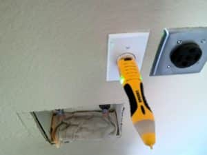 testing laundry receptacle for GFCI protection
