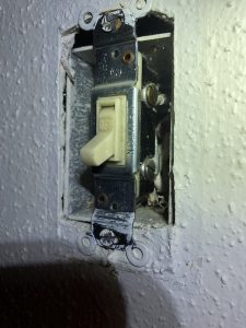 light switch not rated for aluminum wire